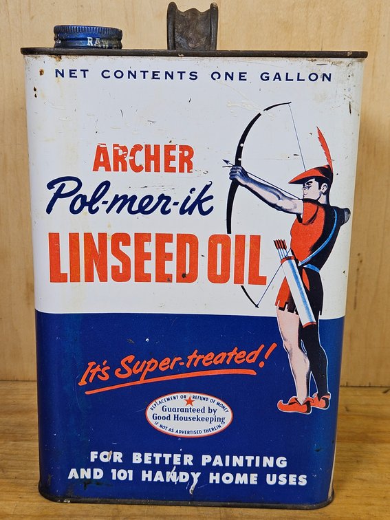 Archer Linseed Oil 2gal Can