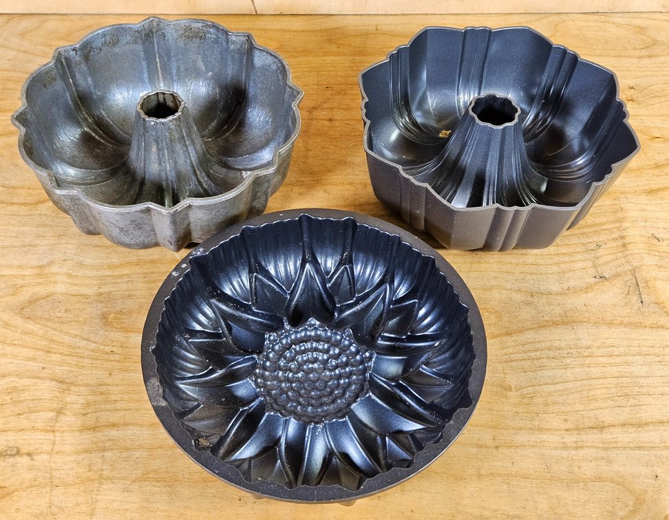 3 Bundt Dishes