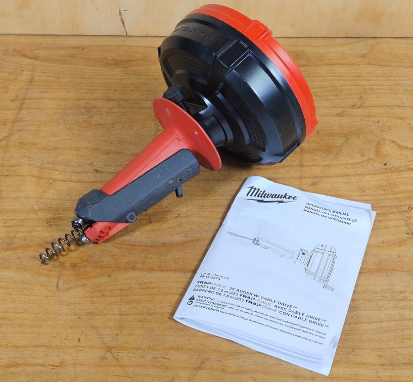 Milwaukee 25ft Drain Snake