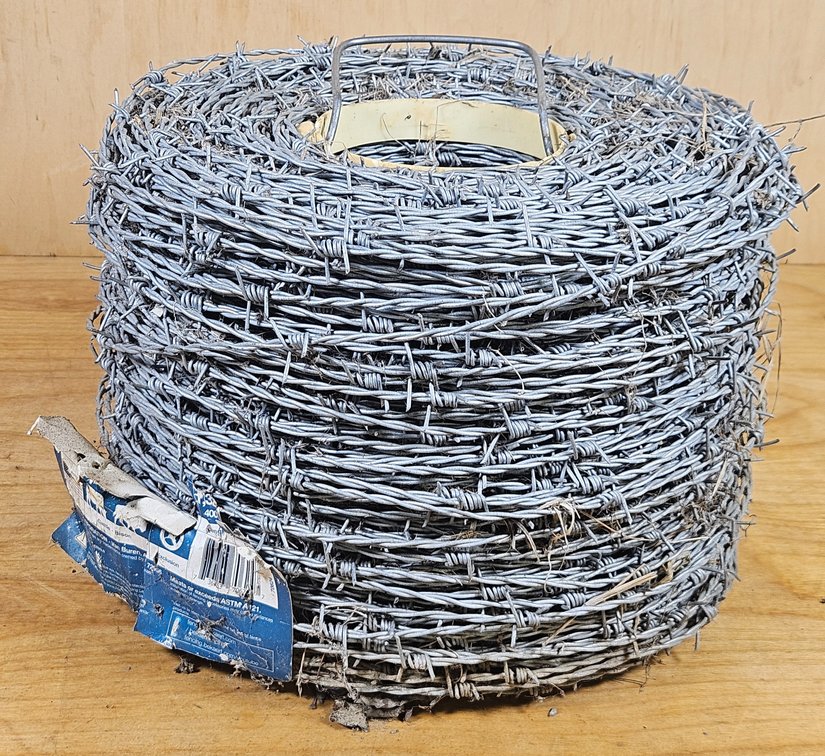 Roll of Barb Wire