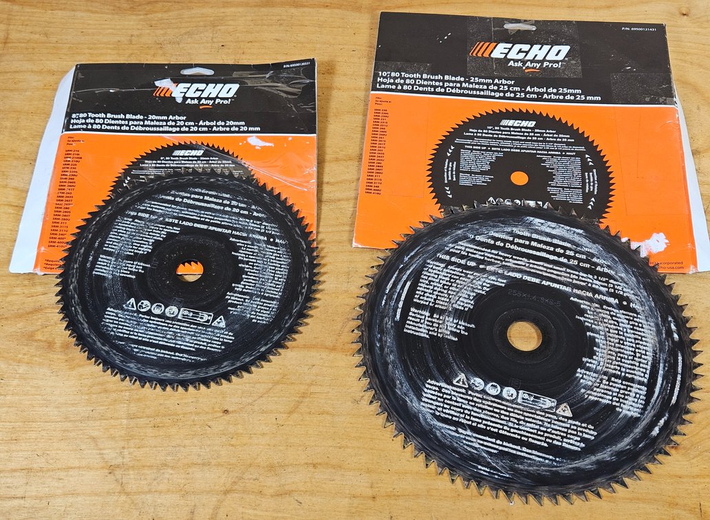 Echo Brush Blades