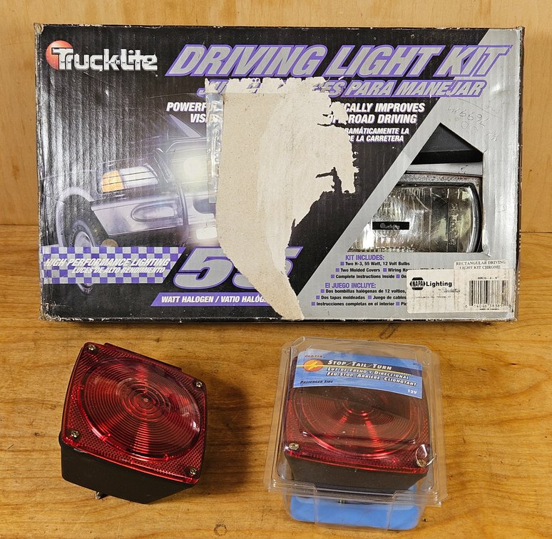 Driving Light Kit and Taillights