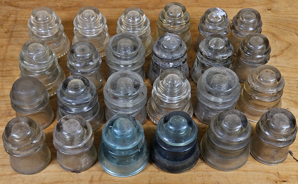 Glass Insulator Lot 1