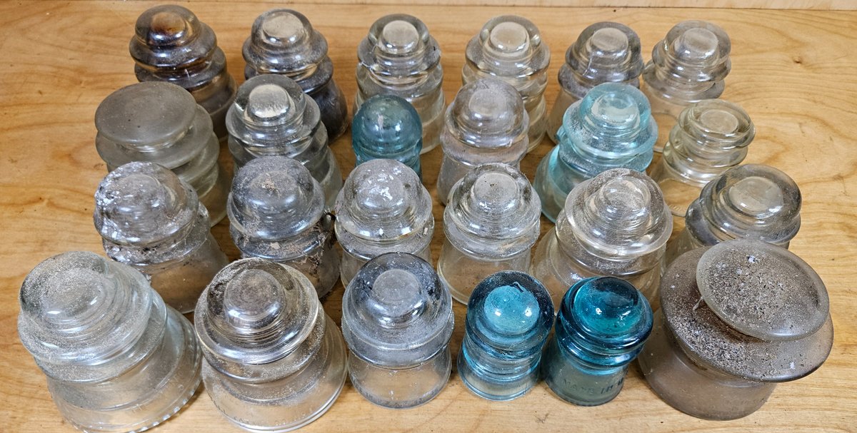 Glass Insulator Lot 2