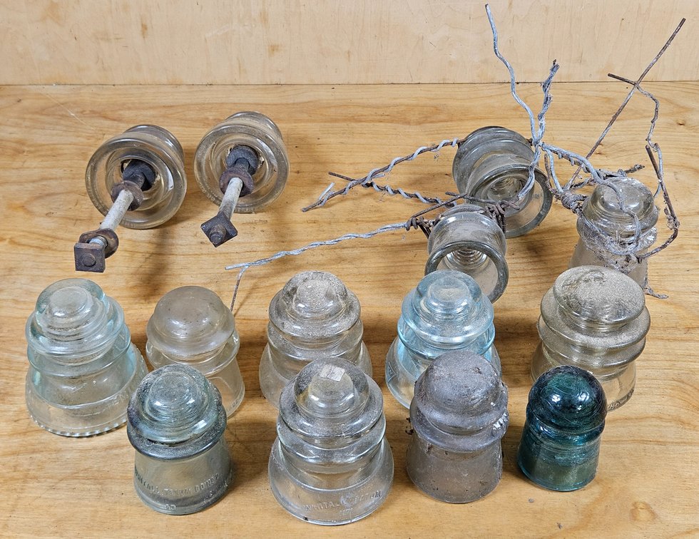Glass Insulator Lot 3