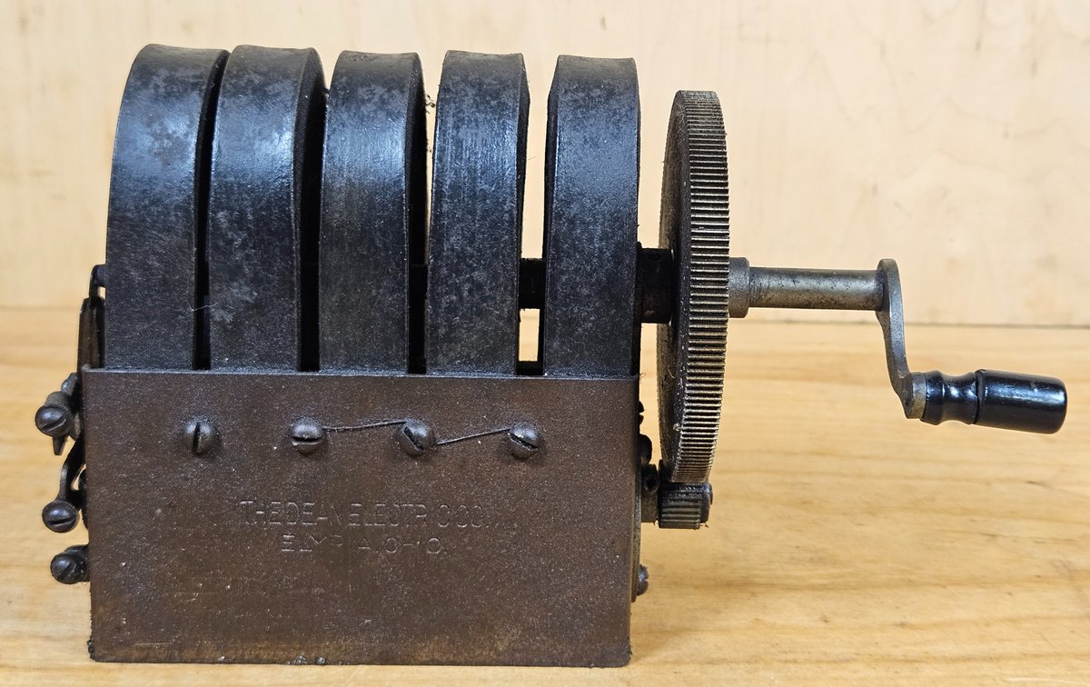 Hand Crank Telephone Magneto