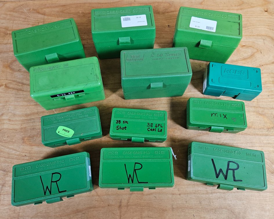 Plastic Ammo Cases Lot 1