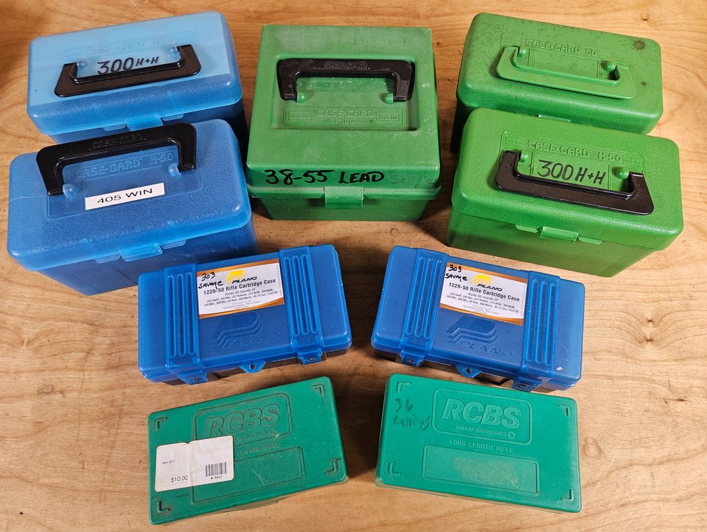 Plastic Ammo Cases Lot 2