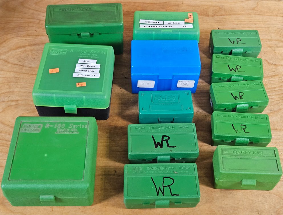Plastic Ammo Cases Lot 4