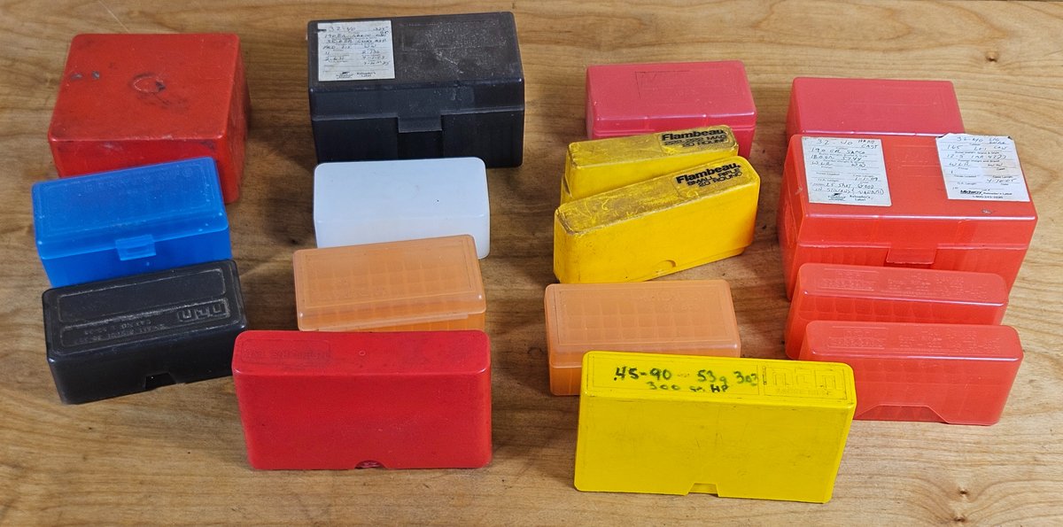 Plastic Ammo Cases Lot 5
