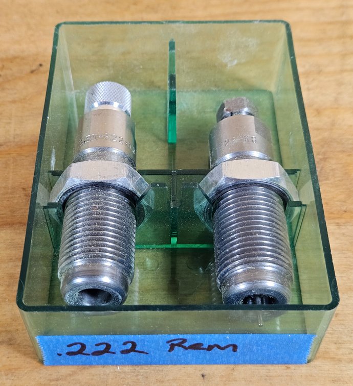Lee 222 Remington Dies