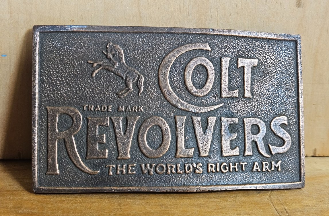 Colt Belt Buckle