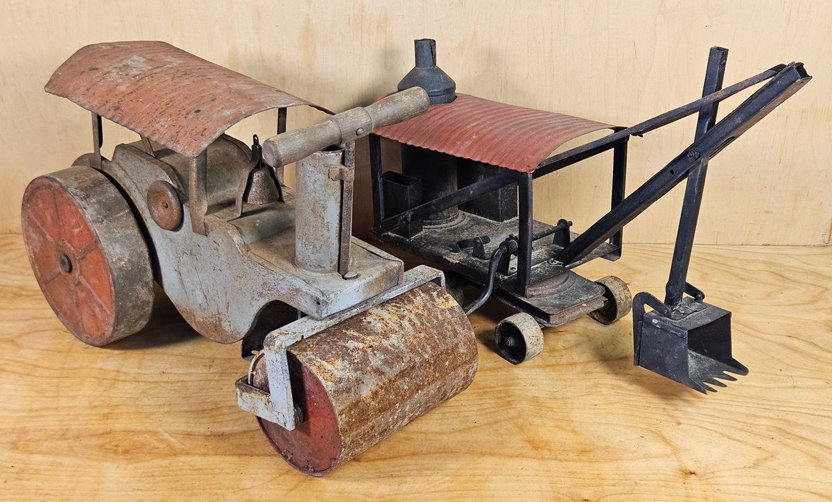 Roller & Digger Sit-On Toys