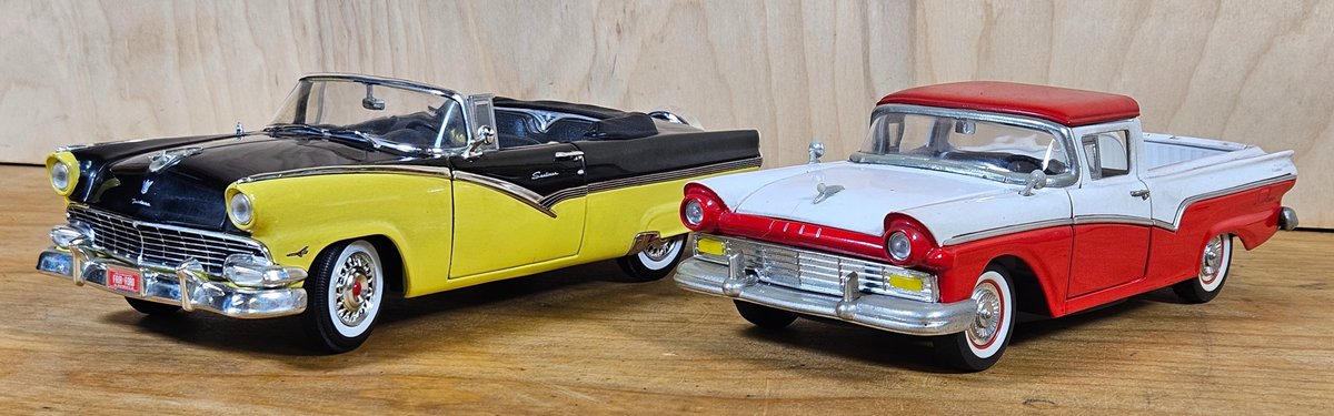 1957 Ford Ranchero & 1956 Ford Sunliner 1/18th