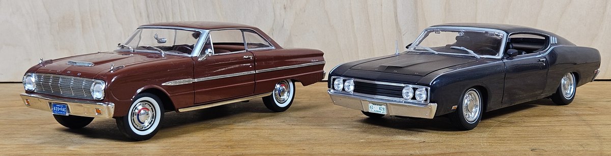 1963 Ford Falcon & 1969 Ford Torino 1/18th