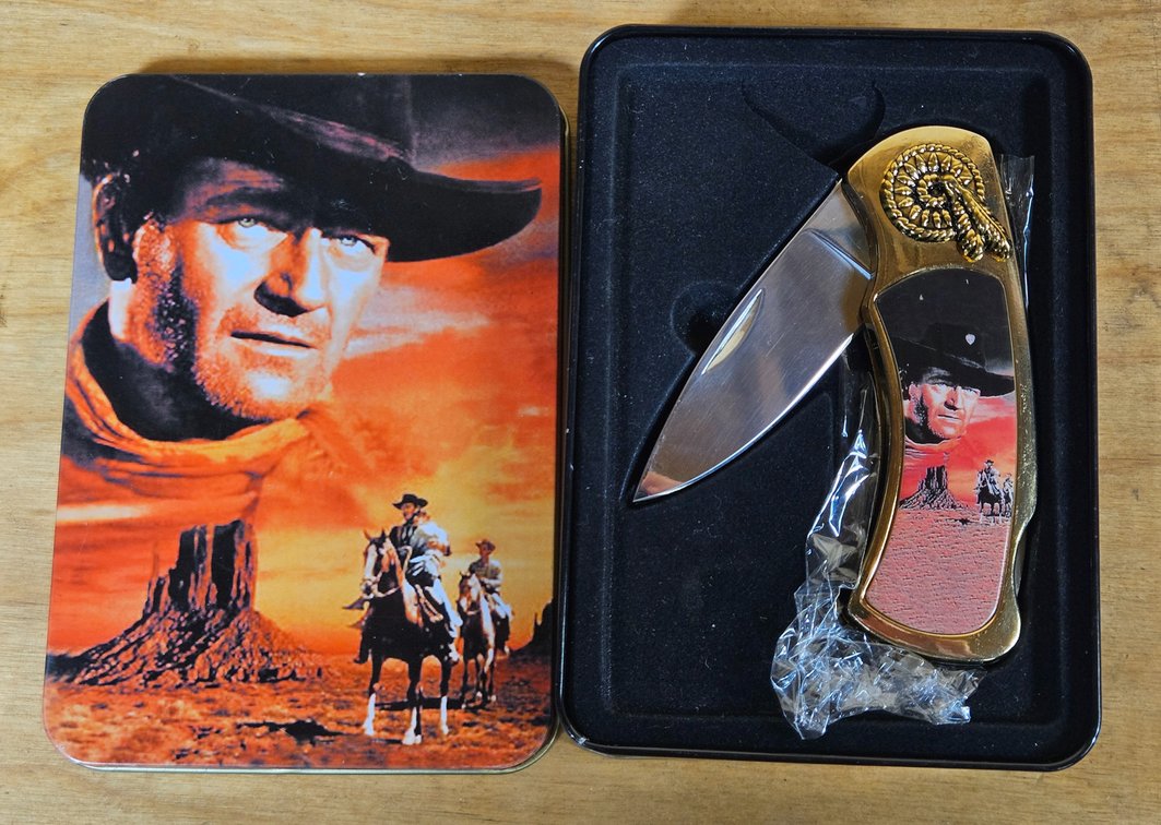 John Wayne Pocket Knife