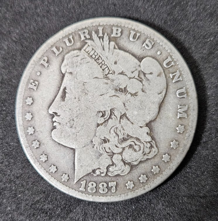 1887 O Morgan Dollar