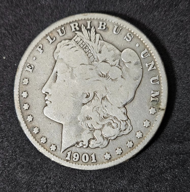 1901 O Morgan Dollar
