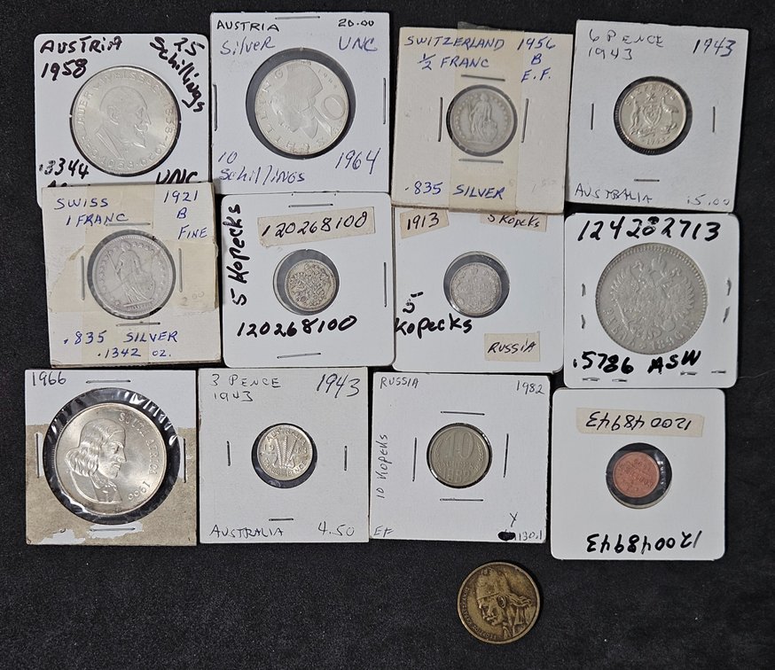 Foreign Coin Lot