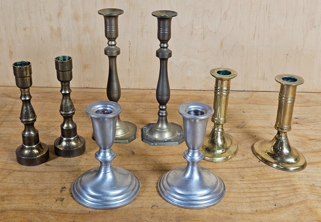 Candle Stick Lot (4 pair)