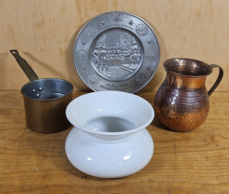 Spittoon & Copper Lot