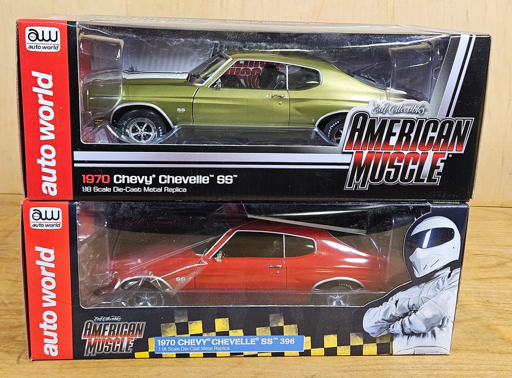 Two 1970 Chevy Chevelle SS Models