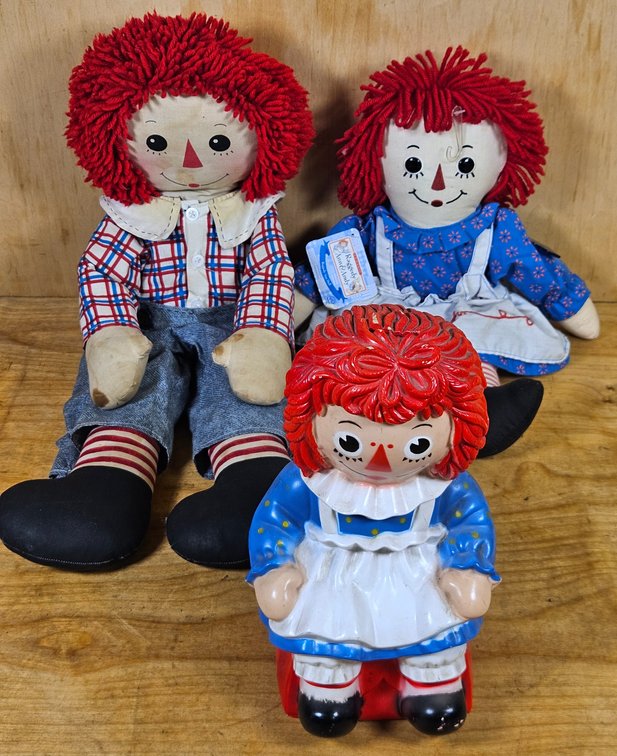 Raggedy Ann Dolls