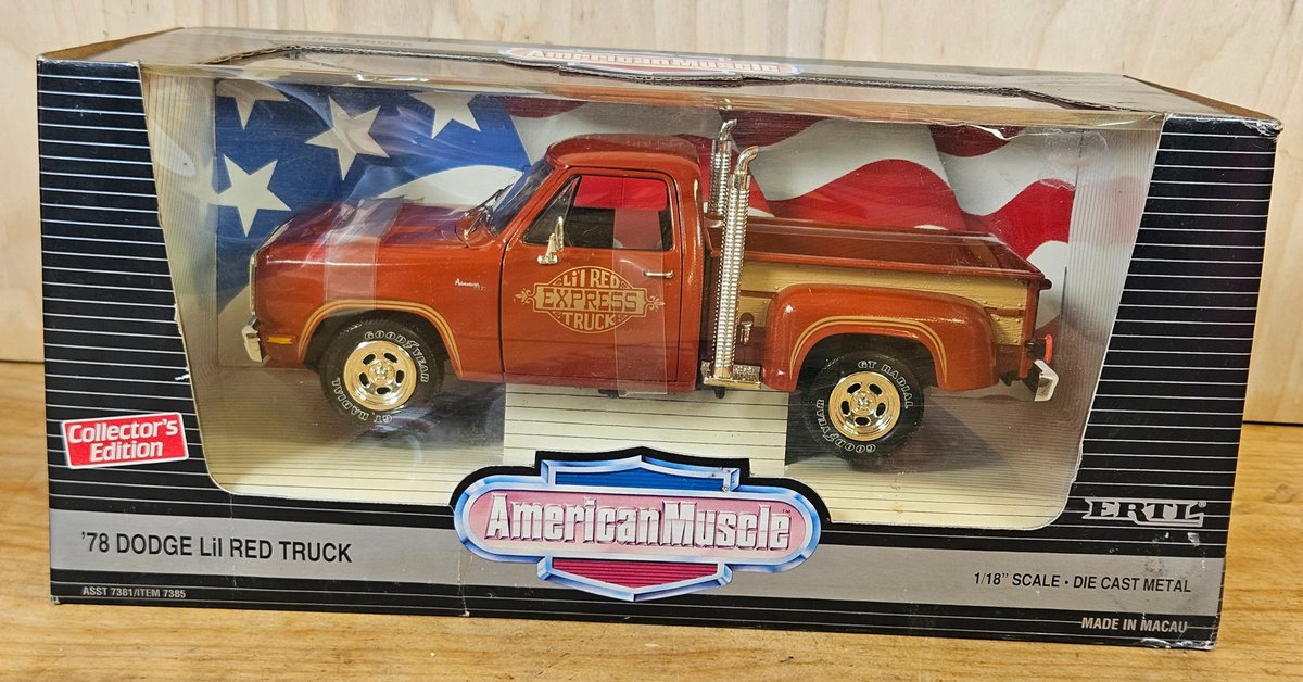 1978 Dodge Lil Red Express Truck 1:18th Ertl