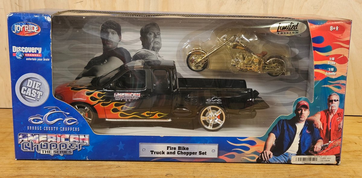 American Chopper Truck & Bike Set 1:18th