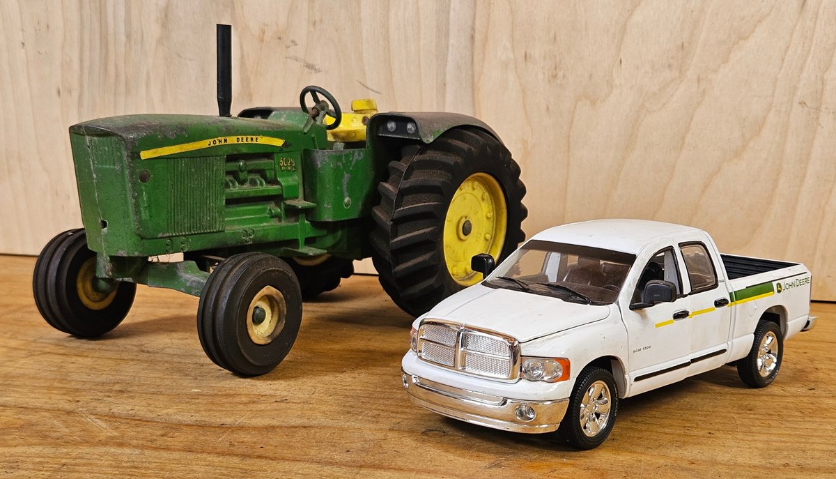 John Deere Tractor & Dodge Truck