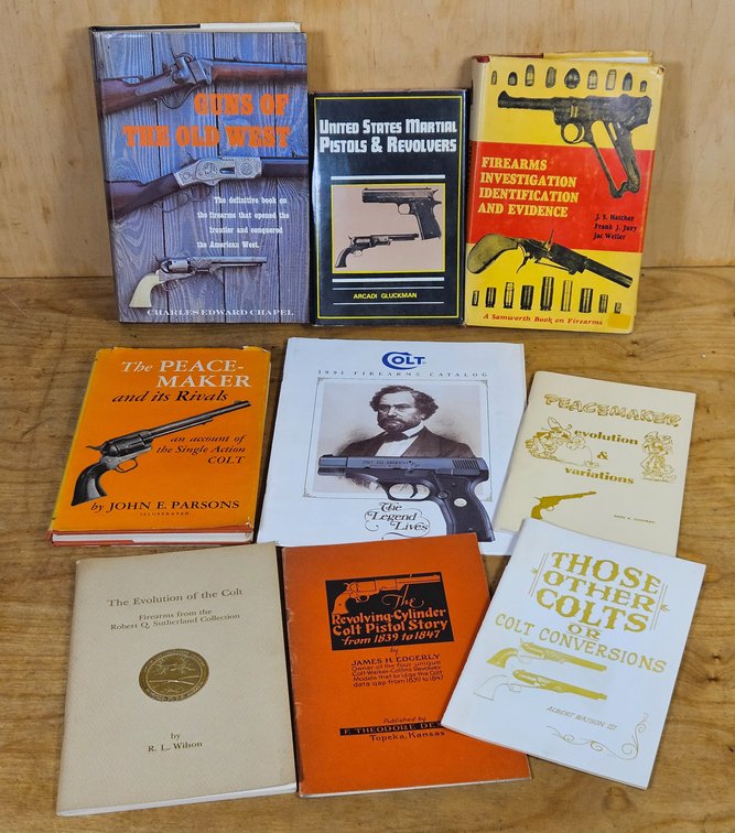 Nice Gun Books Mostly Colt