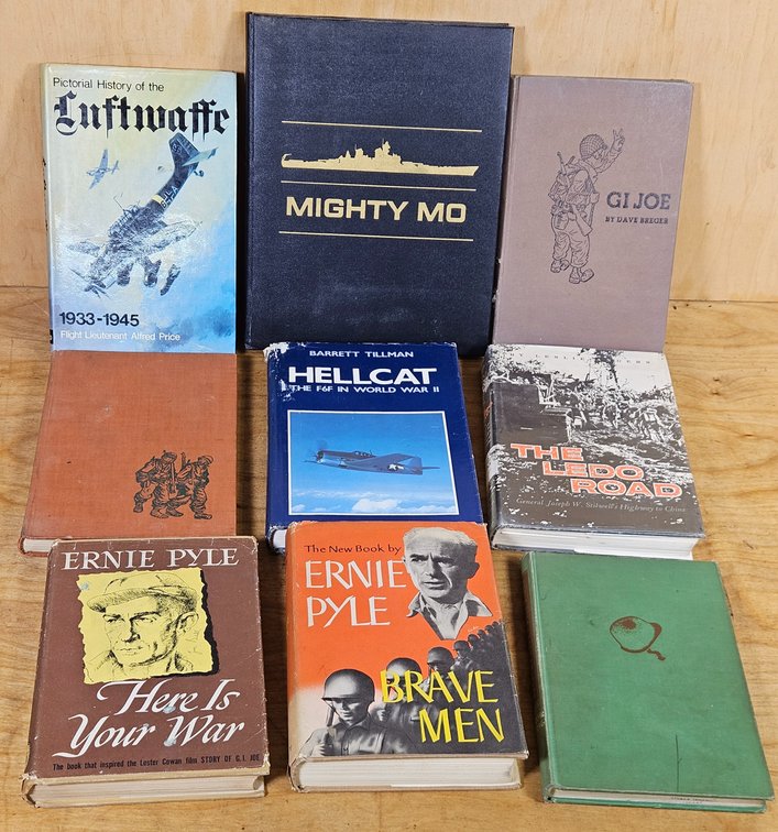 Nine Military Books