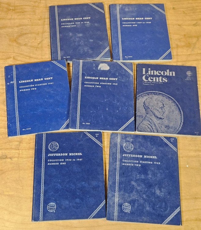 Wheat Pennies and Nickels