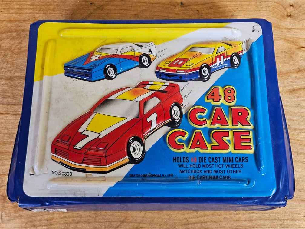 48 Car Case w/ Cars (Hotwheels & Matchbox)