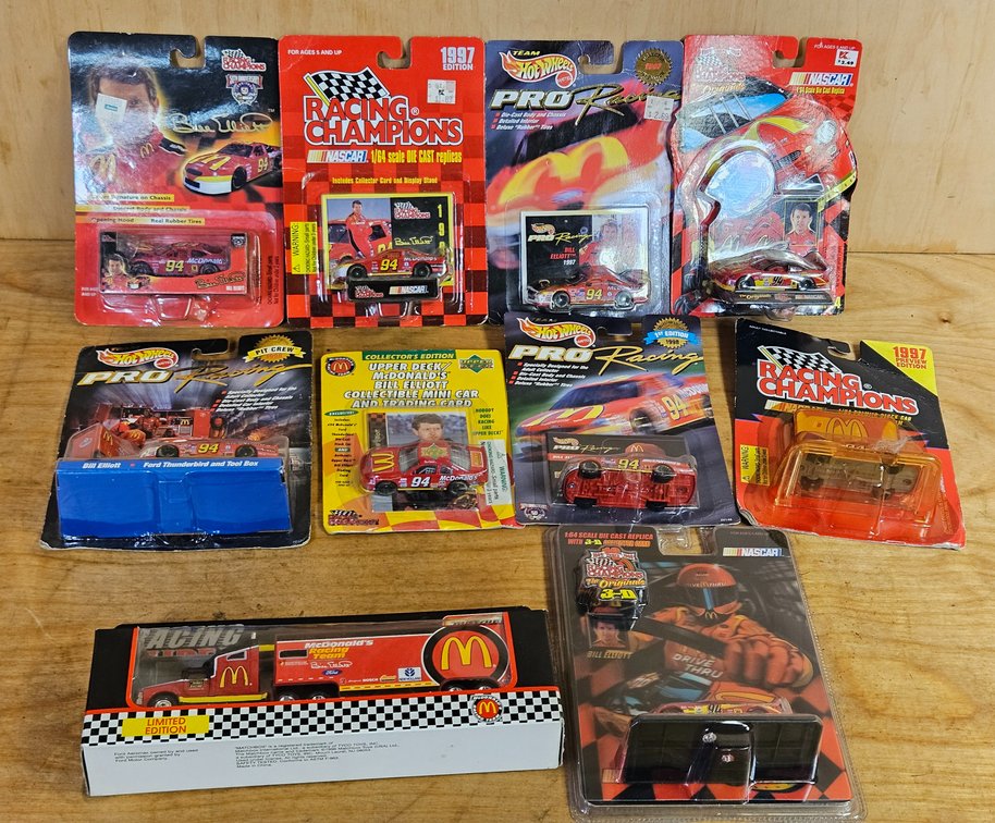 Bill Elliot #94 McDonald's Nascar Lot
