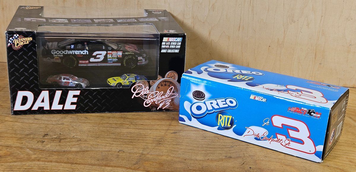 Dale Earnhardt Sr & Jr Cars