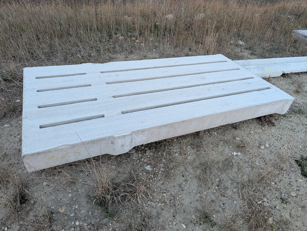 *OFFSITE* HD Precast Concrete Slotted Grate 96" x 48" x 8"  - Located at D&M Concrete West Of Lacombe