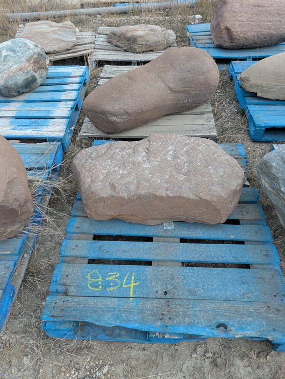 *OFFSITE* (3) Landscape Rocks  - Located at D&M Concrete West Of Lacombe