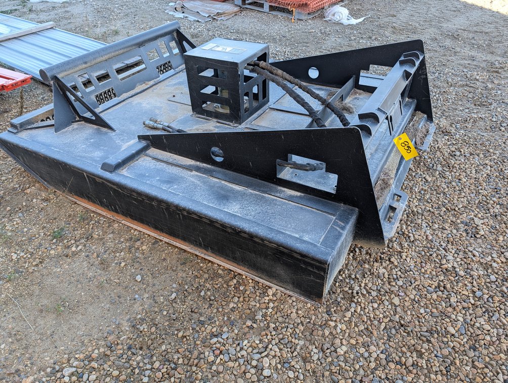 *OFFSITE* 72" Hyd. Rough Cut Mower for Skid Steer  - Located at D&M Concrete West Of Lacombe