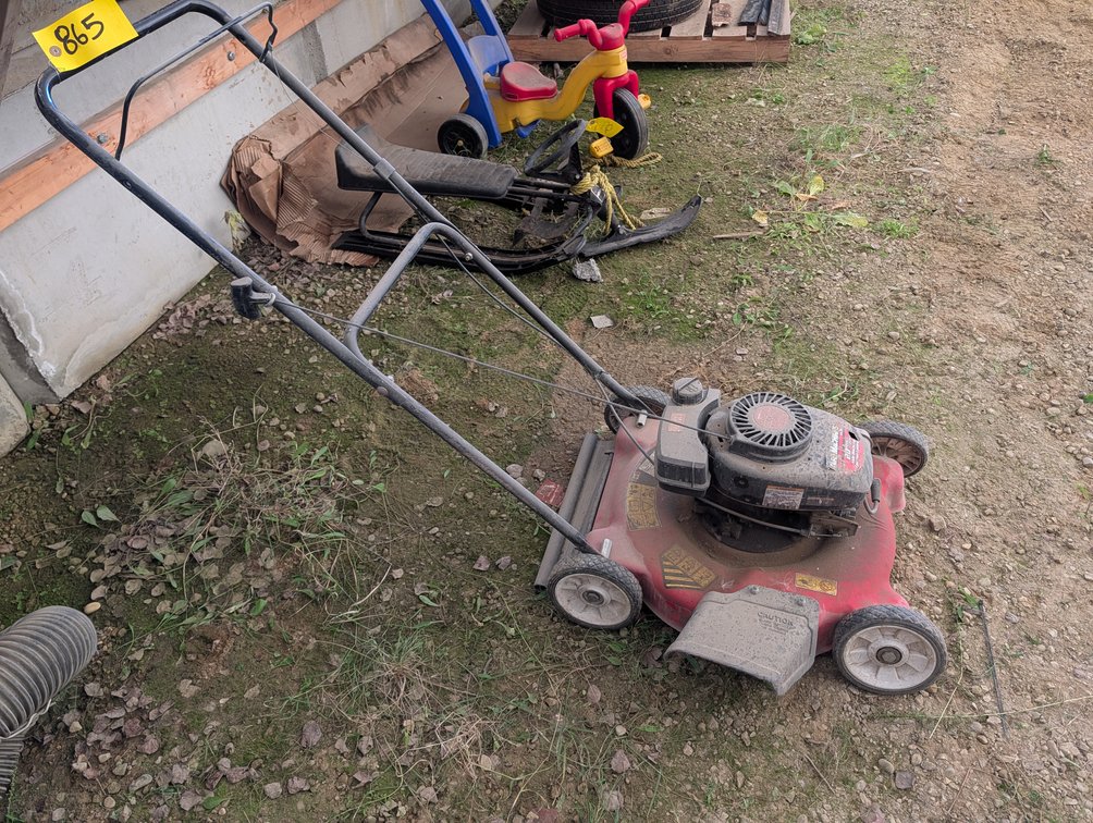 *OFFSITE* Yard Machines 20" Push Lawn Mower  - Located at D&M Concrete West Of Lacombe