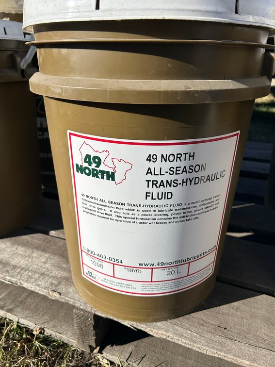 (2) Pails of 49 North All Season Tans-Hydraulic Fluid (Times the Money x 2)