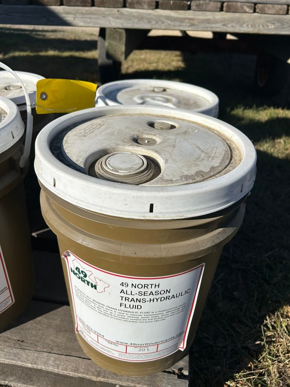 (2) Pails of 49 North All Season Tans-Hydraulic Fluid (Times the Money x 2)