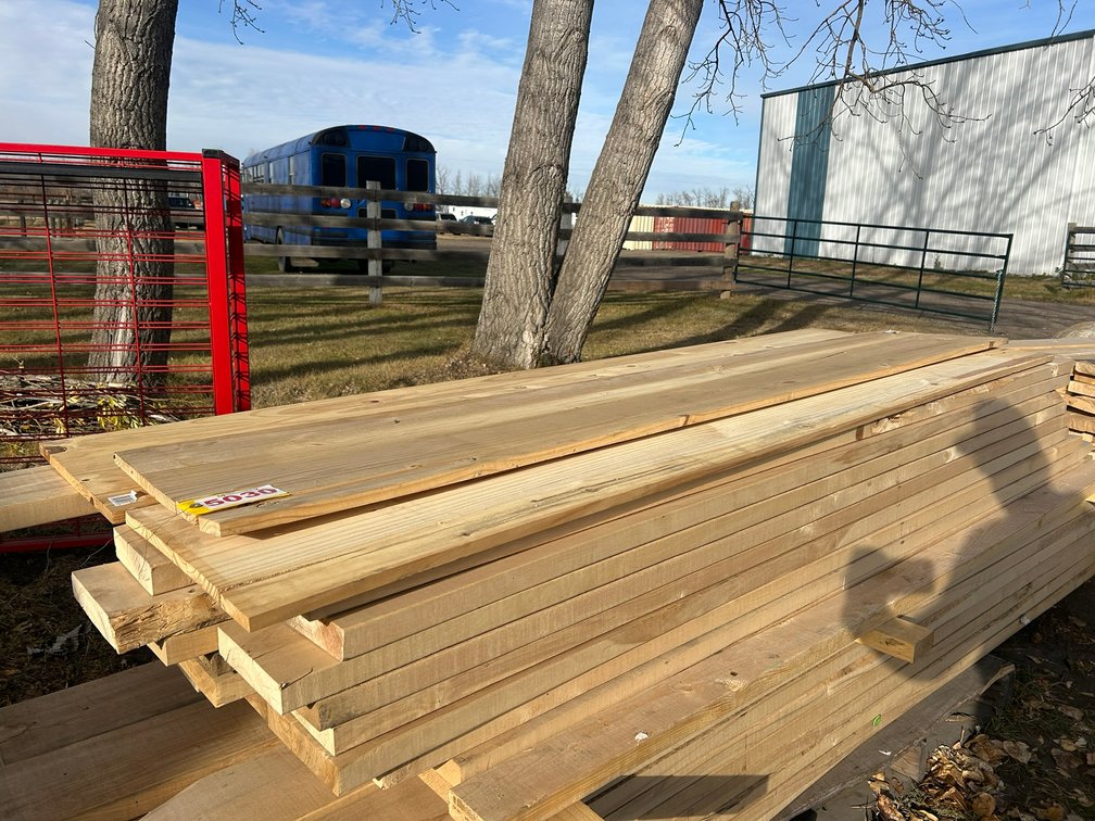 Lift of 2x8x8FT Birch Planks