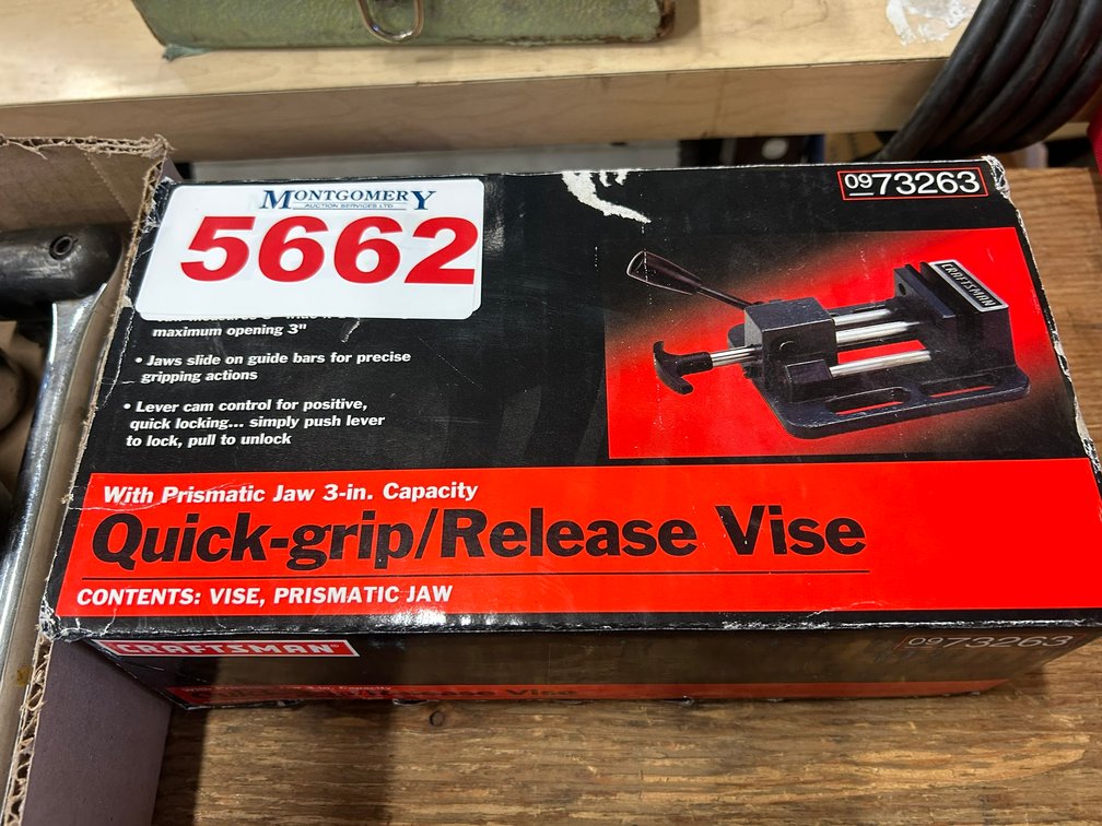 CRAFTSMAN QUICK-GRIP/RELEASE VISE