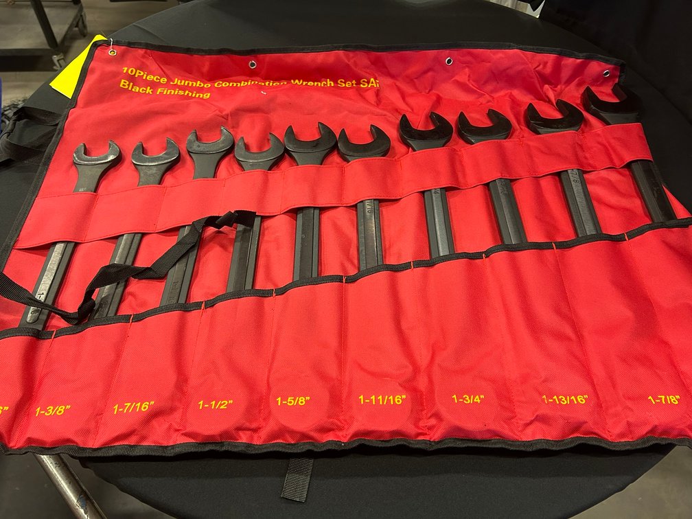 10PC JUMBO WRENCH SET