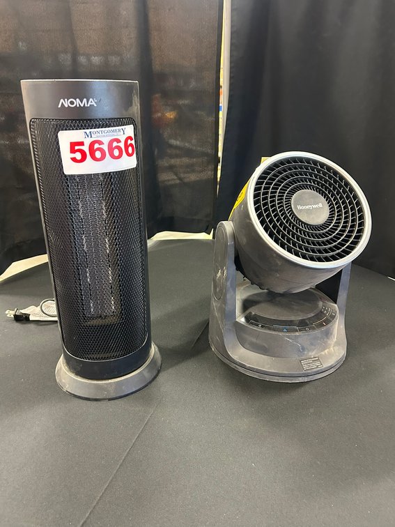 (2) SPACE HEATERS
