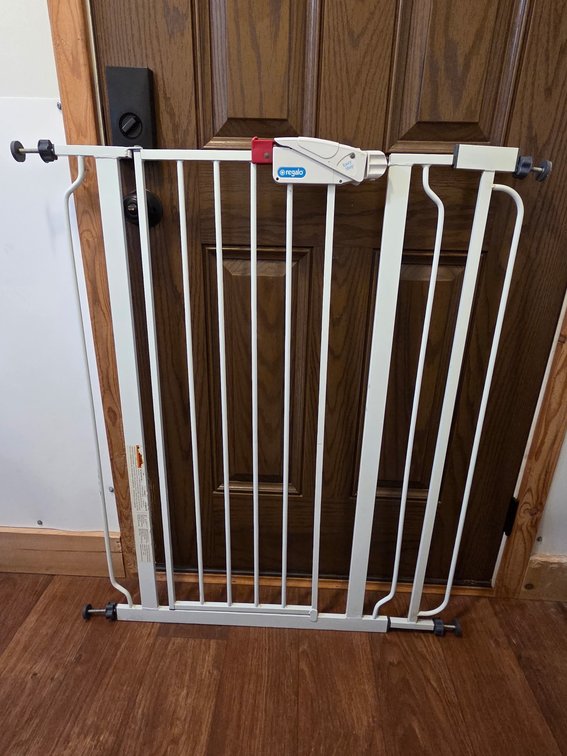 Safety Gate with Extension