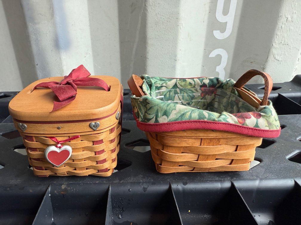 Longaberger Woven Wood Splint Baskets