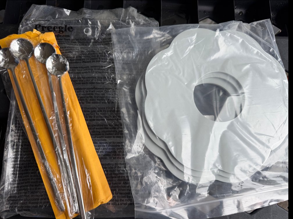 Silicone Trivet, Molds, Long Spoons