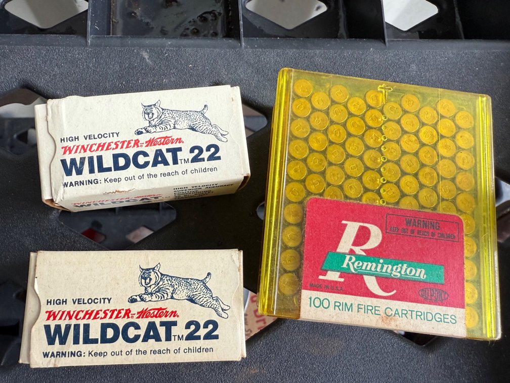 .22 Rimfire Ammunition Boxes and Cartridge Dispenser